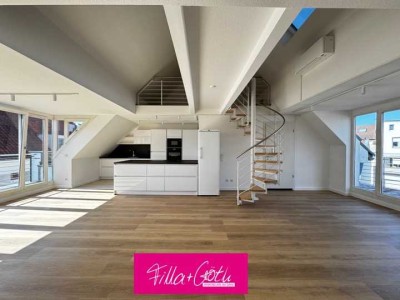 Großzügige Maisonette-Wohnung mit großem Balkon am Kolbeplatz!