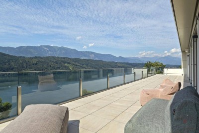 Ein Wohntraum über dem See – Exklusives Penthouse mit Panoramaausblick in Bestlage von Millstatt