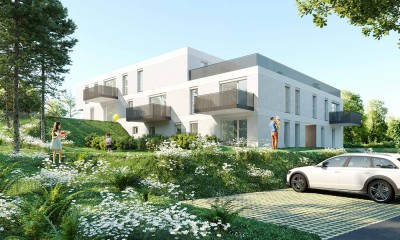 Erstbezug-Top11-3Zi-OG-Dachgarten-Terrasse-2PKW-Abstellplätze im Freien - Miete mit Kaufoption