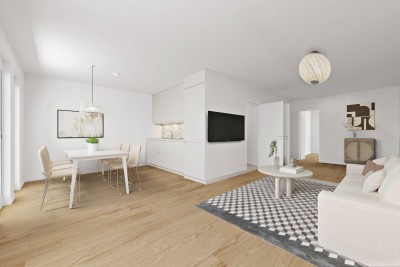 HERRLICHE DACHGESCHOSSWOHNUNG MIT BALKON UND FAN COIL KÜHLUNG