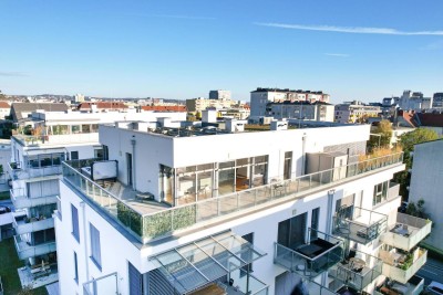 Exklusives Penthouse in Eggenberg mit Panorama-Terrasse und eigenem Jacuzzi – ein Wohnerlebnis der Extraklasse!