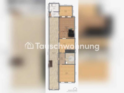 Tauschwohnung: Quirky 3 room in Altstadt for a 2.5-3 with Character