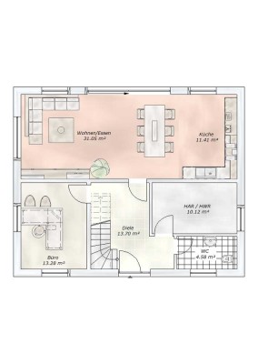 Repräsentative Stadtvilla mit sechs (!) Zimmern als VORSCHLAG – Grundstückspreis inkl.!