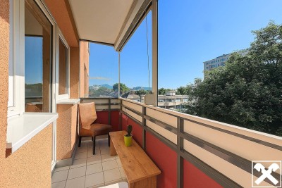 Helle 3-Zimmer-Wohnung mit Loggia