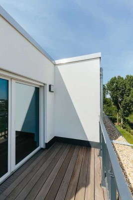 Neuwertige 3-Zimmer-Wohnung mit großer Terrasse