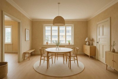 Investieren oder selbst gestalten – Altbauwohnung mit Charakter