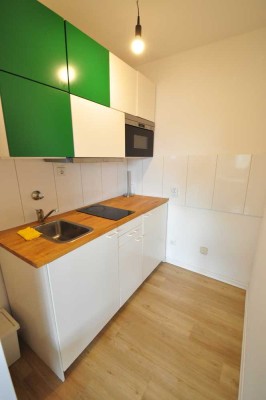 Modernes Single-Apartment mit SONNENBALKON, Aufzug und EBK!