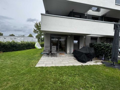 Moderne Gartenwohnung mit Premium-Ausstattung