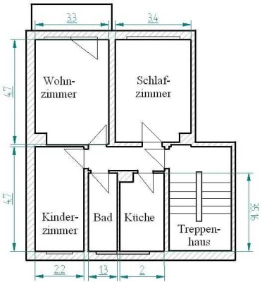 Erdgeschosswohnung mit Balkon - sofort verfügbar!