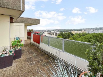 Wunderschöne 2-Zimmer-Dachterrassen-Wohnung in Regensburg-Königswiesen