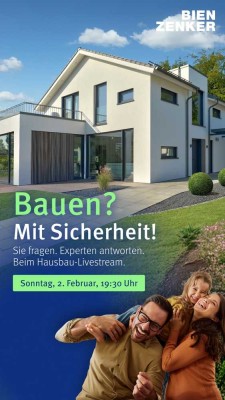 Bauen in Beckum mit 18  Monaten Festpreis Garantie