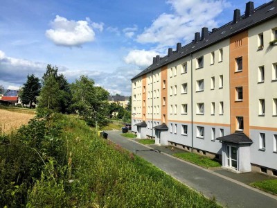 Elterlein/Traum Erzgebirgsblick/TOP renovierte sonnige 3-Zi-Neubau/Balkon/Bad Fenster/Kamin