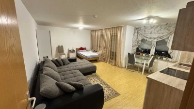 gepflegte 1-Zi.-Whg inkl. Küche und TG-Platz, perfekt für Single/Pendler