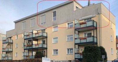 3 Zi. Penthaus Wohnung mit großzügigem Wohn-Ess-Küchenbereich und Dachterrasse (03. OG. Ohne Aufzug)