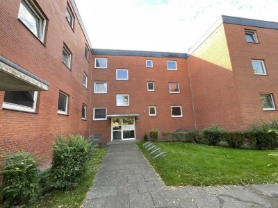 2 Zimmer-Wohnung mit Balkon und Tageslichtbad mit Wanne im Erdgeschoss (Hochparterre)