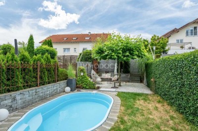 Familienfreundlich & energieeffizient - Exklusives Reihenmittelhaus 'Ida' mit Pool
