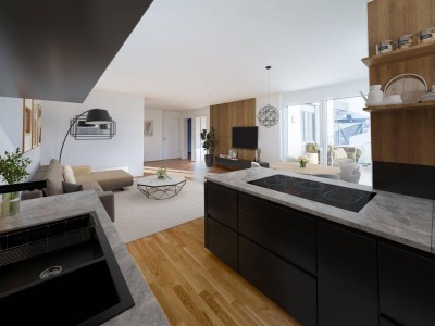 Renditestarkes Anlageobjekt! 3-Zi.-Wohnung - Neubau