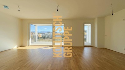 UNSEREINS. |NEUBAU|ERSTBEZUG| 3-Zimmer-Wohnung mit Südbalkon und TG-Stellplatz.