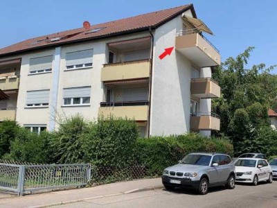 gut geschnittene 2 Zimmer DG- Wohnung in ruhiger Lage