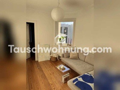 Tauschwohnung: Sonnige 2 Zimmer Altbau Wohnung (Winterhude) gegen größer