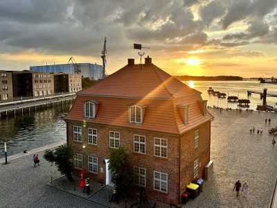 Ferienwohnung an der Ostsee im Denkmal Ohlerich Speicher Wismar Hafen Kapitalanlage