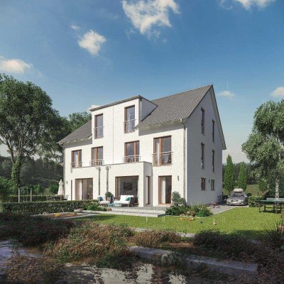INKLUSIVE GRUNDSTÜCK! Traumhaftes Zuhause: Effiziente Neubau-Doppelhaushälfte wartet auf Sie!