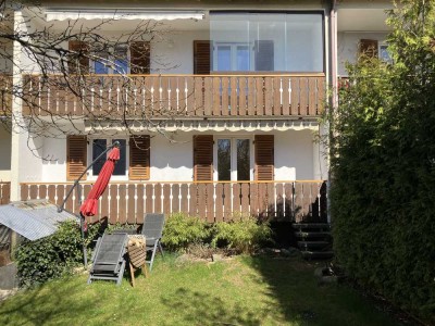 Gut geschnittene, sanierte 3-Zimmer-Wohnung mit Balkon und eigenem Garten in Landsberg