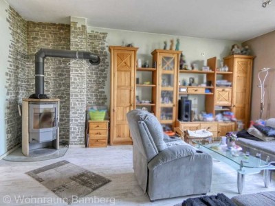 Ehemalige Gastrofläche, umgenutzt zur 3-Zimmer-Wohnung in Bamberg-Gereuth - mit Anlagepotenzial