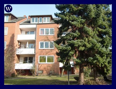 Einziehen und Wohlfühlen! 3 Zimmer- Wohnung mit Balkon, Einbauküche, Bad mit Wanne, Keller