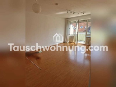 Tauschwohnung: Tausche 1-Zimmer Wohnung 3. OG gegen ruhige 1-2Z Wohnung