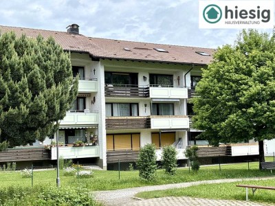 Schöne 2-Zimmer-Wohnung mit traumhaftem Bergblick in Wertach