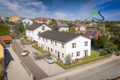 KfW 55 - Nachhaltig bauen, modern wohnen: Neubau-Reiheneckhaus mit Garten und Terrasse