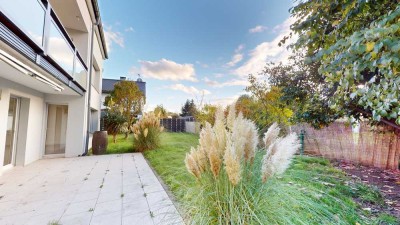 Barrierefreie Wohnung mit Ausbaupotential (60m2), eigenem 200m2 großem Garten, Garage und Stellplatz