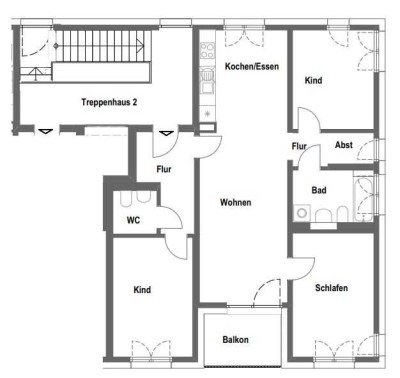 4 Zimmer Herzobase - Wohnberechtigungsschein EK-Stufe 2 unabdingbar!