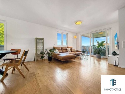 Skyline-Flair trifft smartes Wohngefühl - Maisonette mit Panorama & XXL Dachterrasse - inkl. Video!