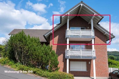 Schöne 3 ZKB-Wohnung mit schöner Aussicht