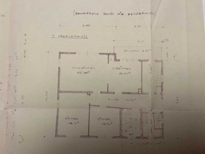 Stilvolle, sanierte 3-Raum-Wohnung mit Einbauküche in Marburg