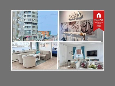 Beste Lage, 2 Zimmer Ferienwhg. m. 2 Südblk., Garage, Meerblick