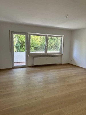 Modernisierte Wohnung mit zwei Zimmern und Balkon in Alzey