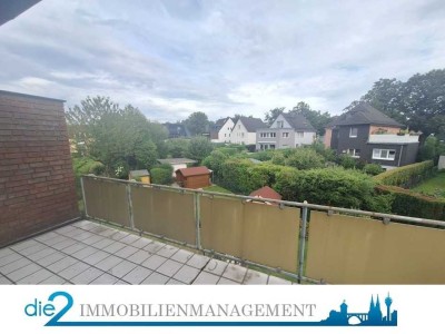 3-Zimmerwohnung mit Balkon, und Stellplatz im Dachgeschoss eines gepflegten Hauses zu vermieten.