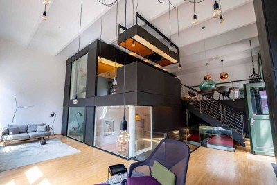 Stilvoll wohnen im Viktoriaquartier: Familienloft mit Living Cube & großer Terrasse