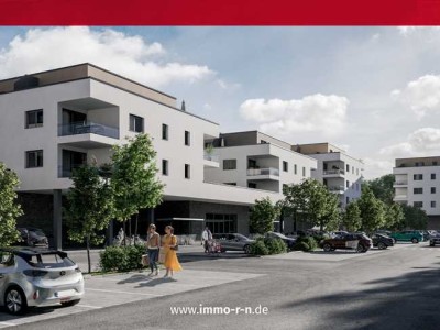 +++ NEUBAU ERSTBEZUG: Lichtdurchflutete 2,5 ZKB Wohnung mit Terrasse, EBK & TG-Stellplatz +++