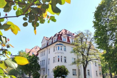 Mondänes Wohnen im Villenviertel + Süd Ost Balkon + Fernwärme + Eigennutzung oder Anlage