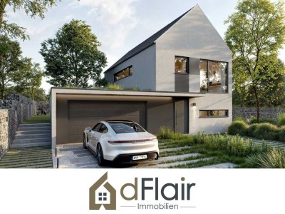 Modernes Architektenhaus in massiver Bauweise _ Hier warten Förderungen auf Sie....