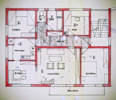 4-Zimmer Wohnung mit Balkon und Garage in Nattheim
