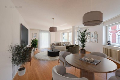 Geidorf: Wohnen mit Stil – Großzügige 3-Zimmer-Wohnung mit Balkon &amp; Tiefgarage