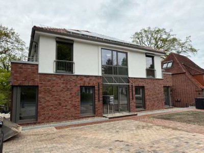 Energieeffizienter Neubau mit Wärmepumpe - hochwertige Mietwohnung im Künstlerdorf Worpswede