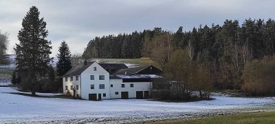 Alleinlage ° Wohnhaus mit Stallungen und viel Land