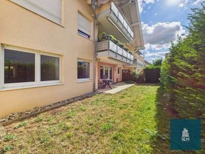 GARTENWOHNUNG - Schöne, helle 3-Zimmer Erdgeschosswohnung mit eigenem Garten
