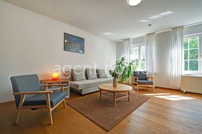 MÖBLIERT -NICE LIVING - Apartment mit Terrasse im Grünen